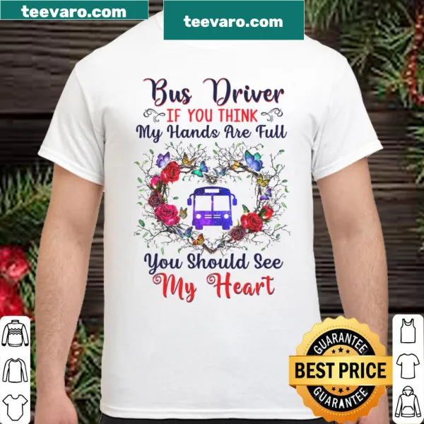 Sentimental bus driver t-shirt with a heartfelt message