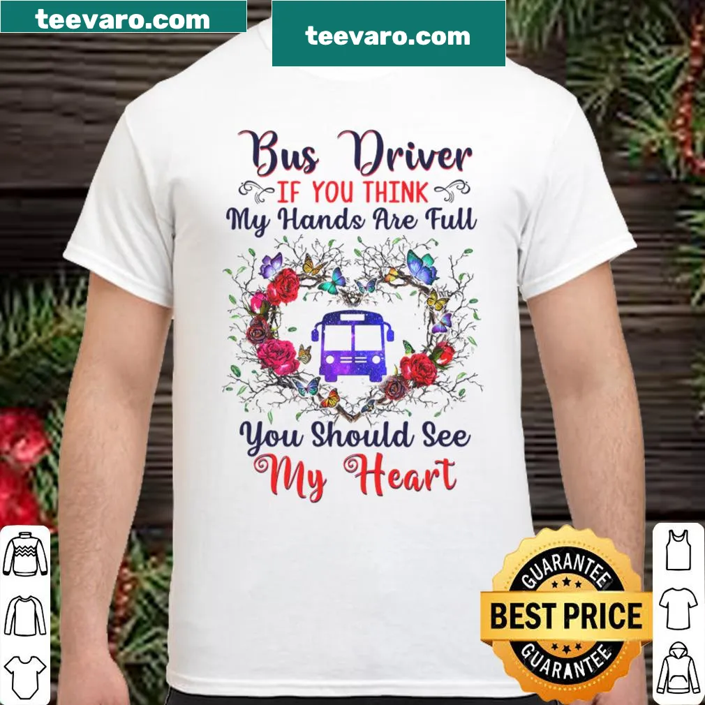 Sentimental bus driver t-shirt with a heartfelt message