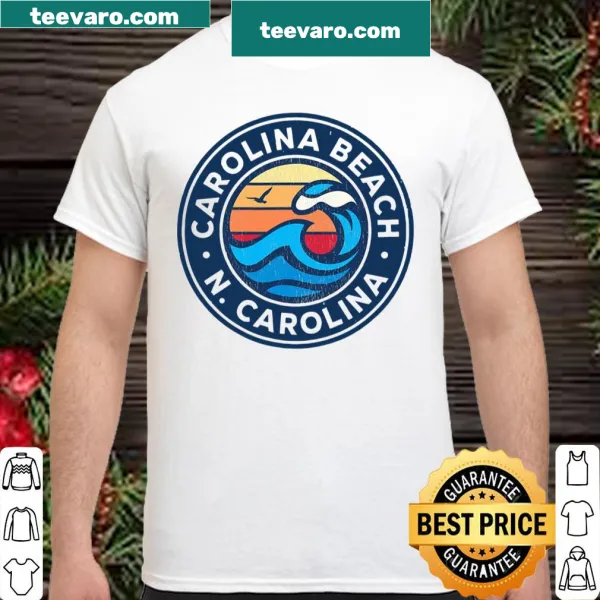 Vintage nautical design shirt celebrating Carolina Beach.