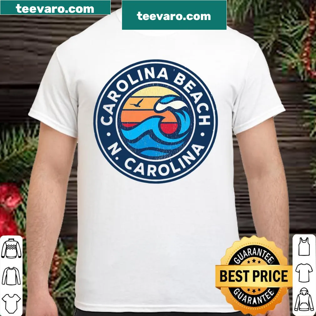 Vintage nautical design shirt celebrating Carolina Beach.