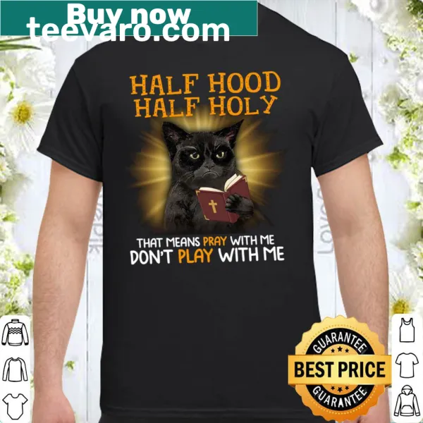 Funny cat-themed shirt with a humorous phrase about cat ownership