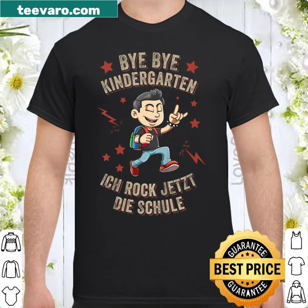 Celebratory school enrollment shirt for boys