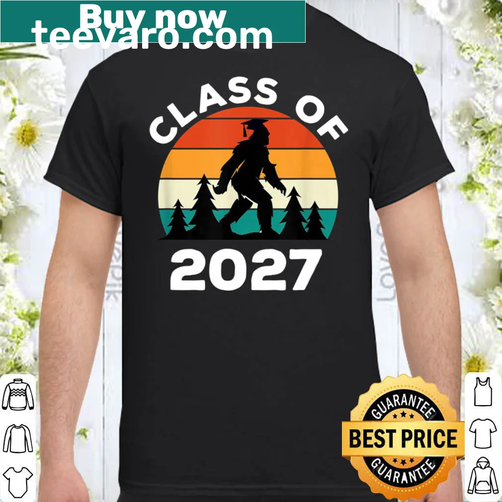 Class of 2027 T-shirt for graduates