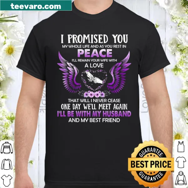 Sentimental shirt expressing enduring love and commitment