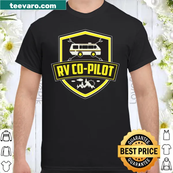 Playful 'Cool RV Co-Pilot' shirt for RV travelers