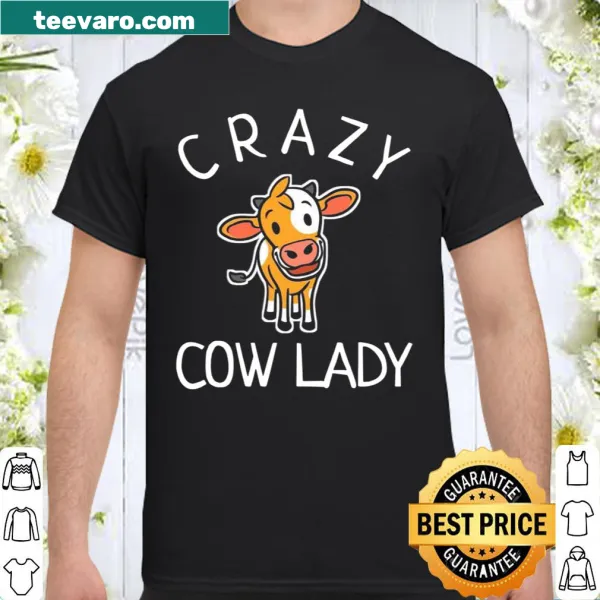 Playful shirt that says 'Crazy Cow Lady'