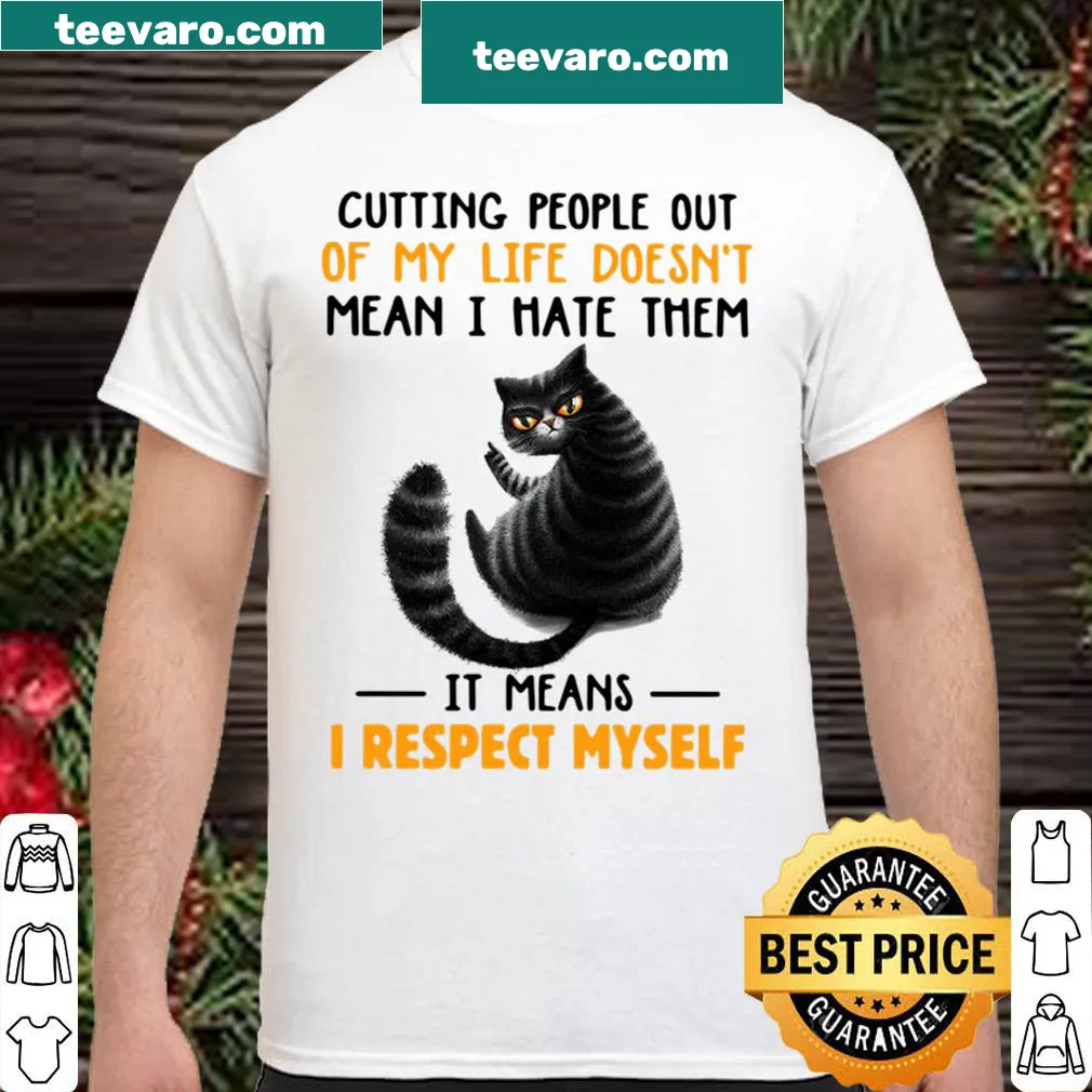Funny sarcasm shirt about respect and relationships