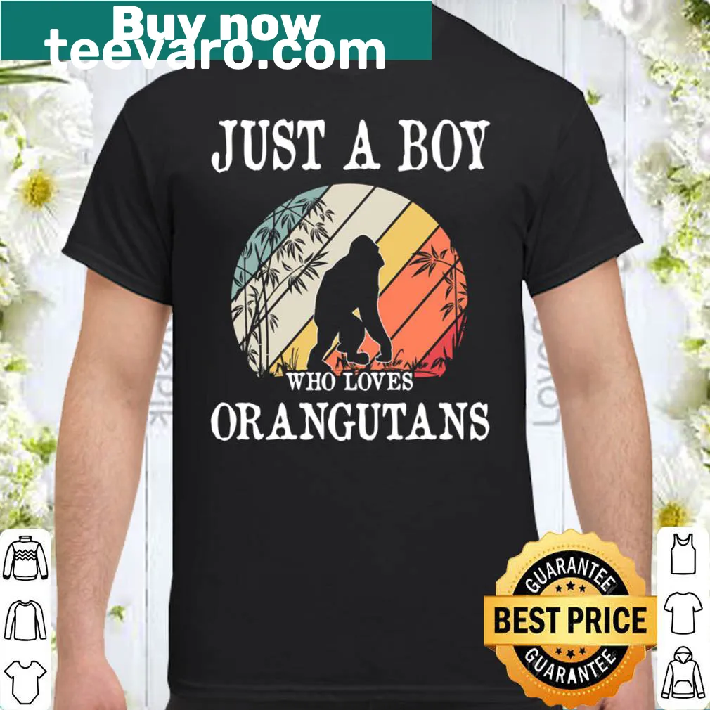 Illustration of an orangutan with text expressing love for orangutans.