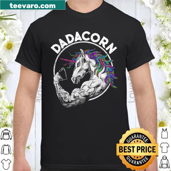 Playful Dadacorn cartoon design for Father's Day