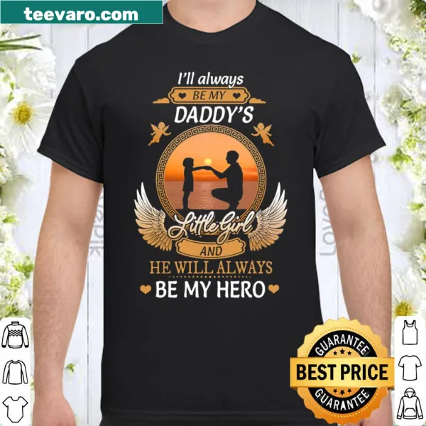 Daddy's Little Girl T-shirt with heartfelt text about fathers