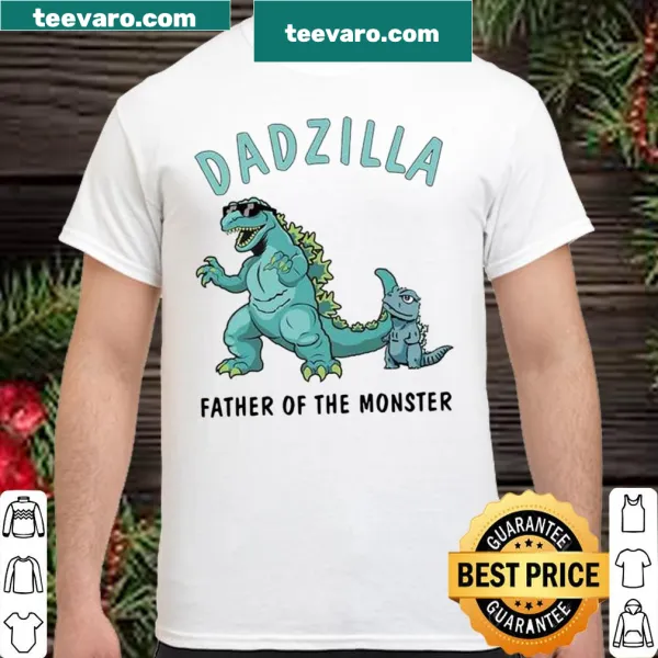 Cartoon Dadzilla graphic for Father's Day