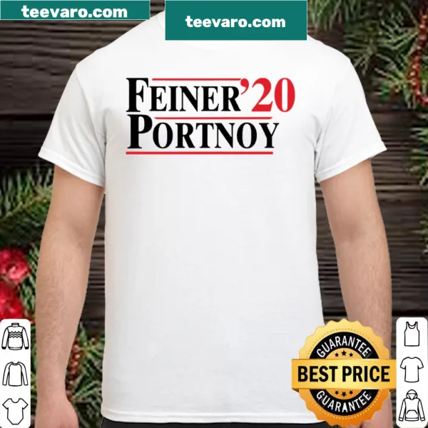 Shirt with the name 'Feiner Portnoy 2020' in stylish typography