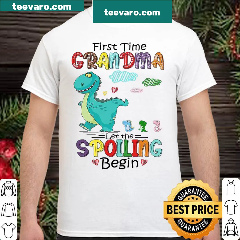 Heartwarming t-shirt for first-time grandmas