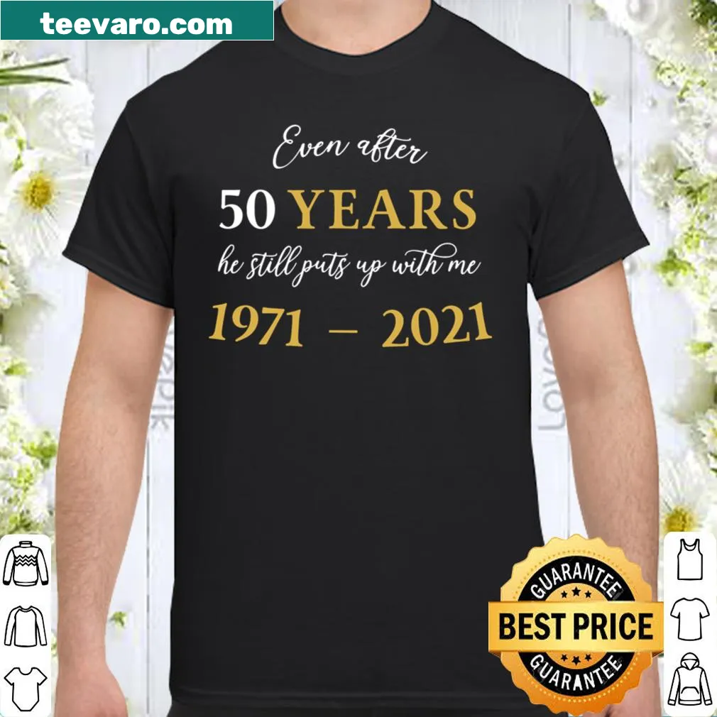 Vintage 50th anniversary t-shirt with humorous text