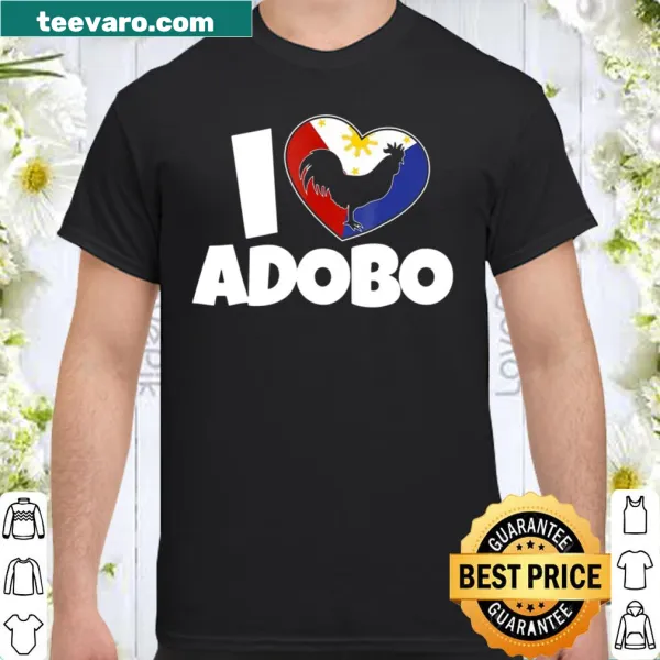 Funny shirt expressing love for adobo Filipino dish