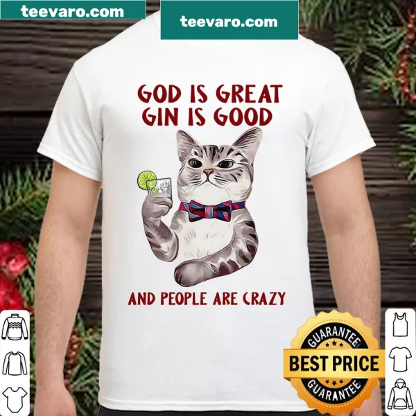 Humorous shirt combining faith and humor with a catchy phrase.