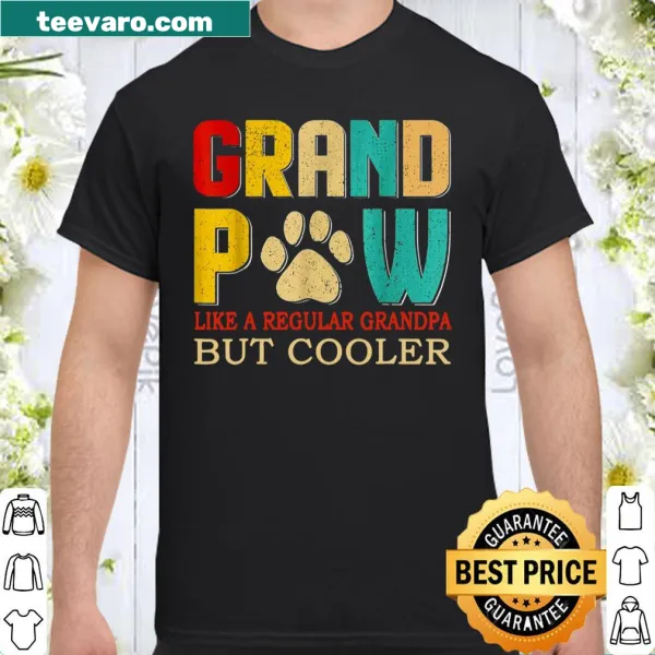 Retro vintage shirt for grandpas with playful text design.