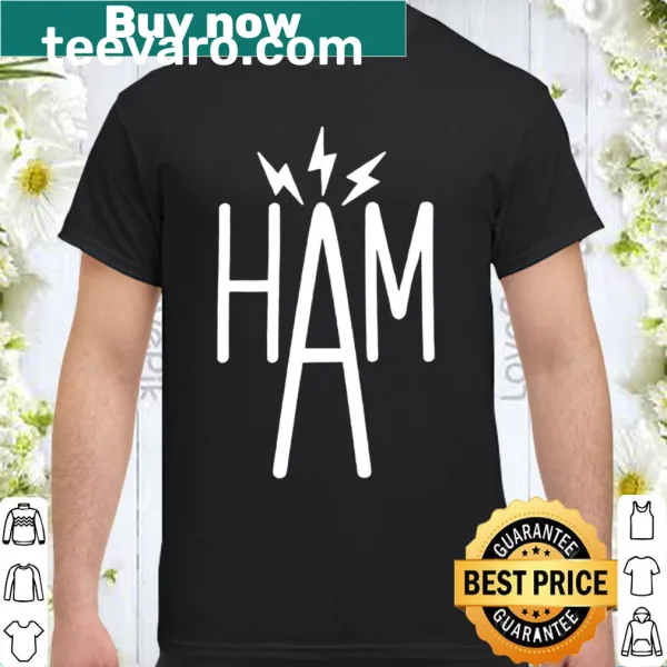 Ham Radio Operator shirt with engaging typography