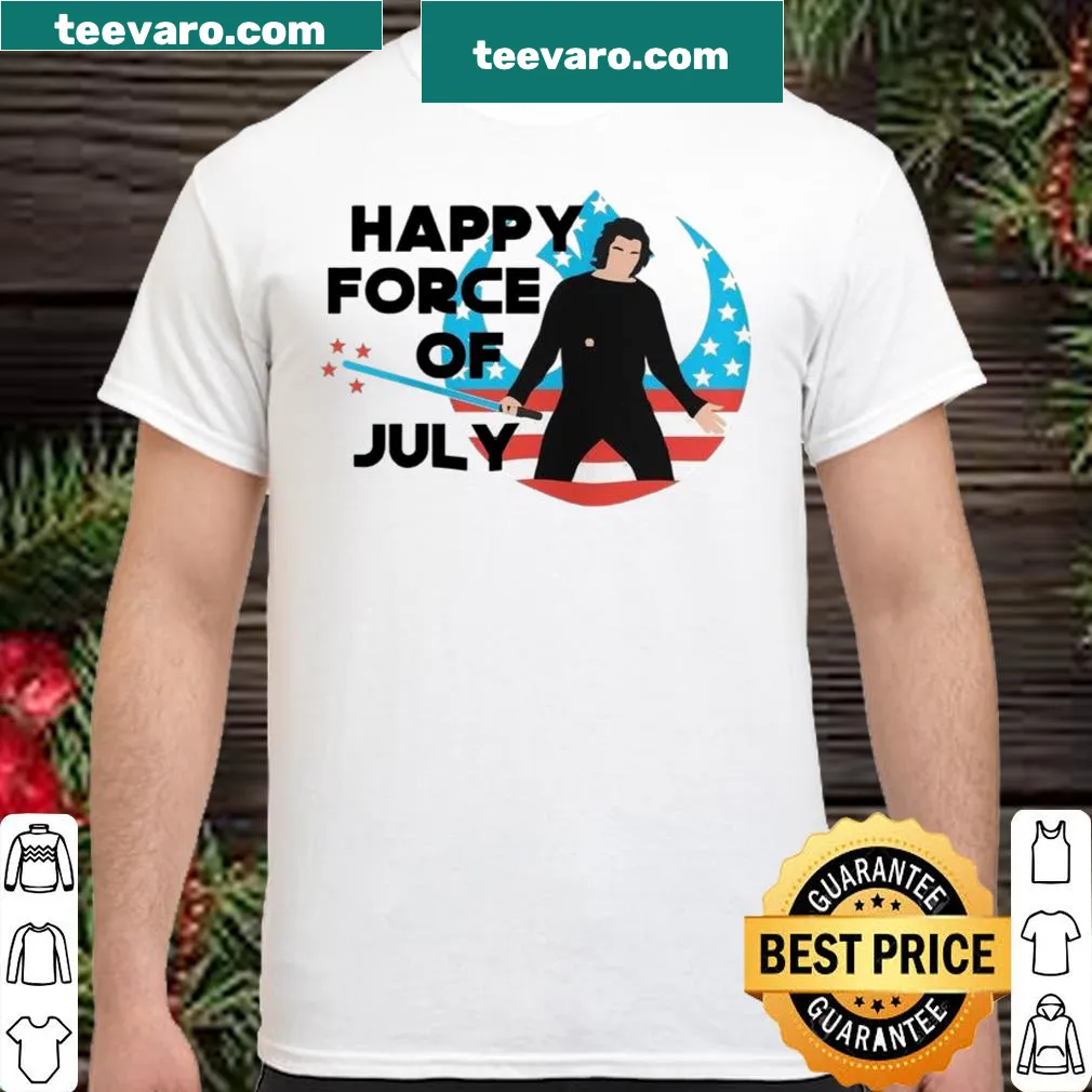 Ben Solo shrug graphic for Fourth of July shirt