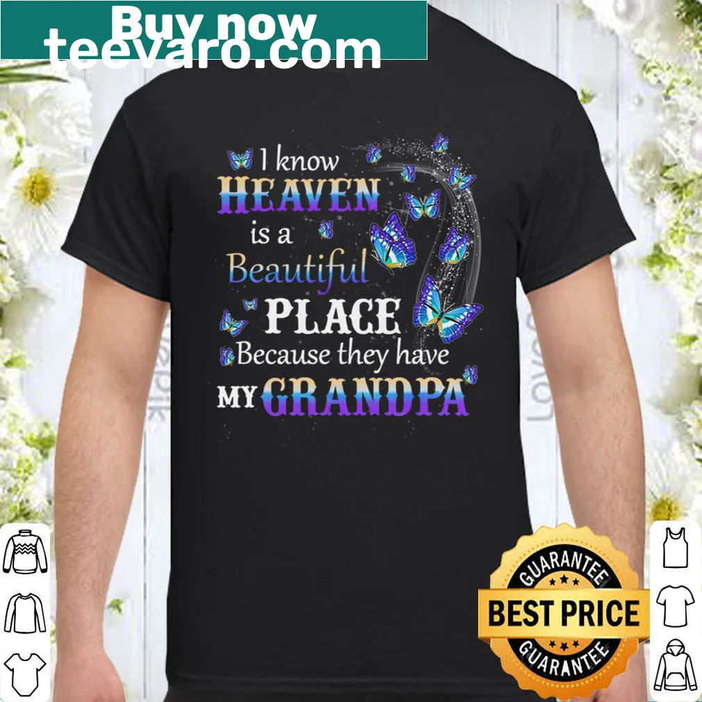 Heartfelt shirt honoring grandfathers with a touching message