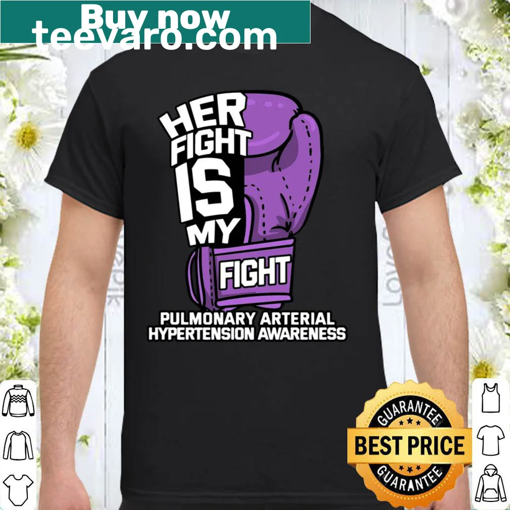 Inspirational typography shirt supporting Pulmonary Arterial Hypertension awareness