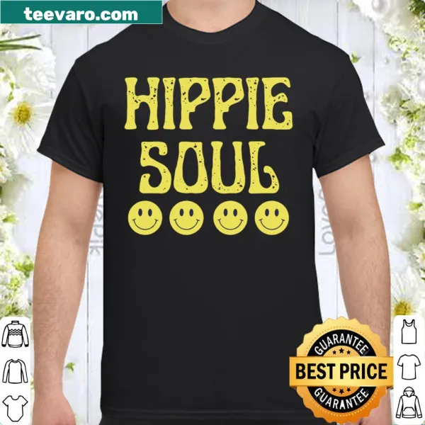 Hippie Soul shirt with a peaceful message design