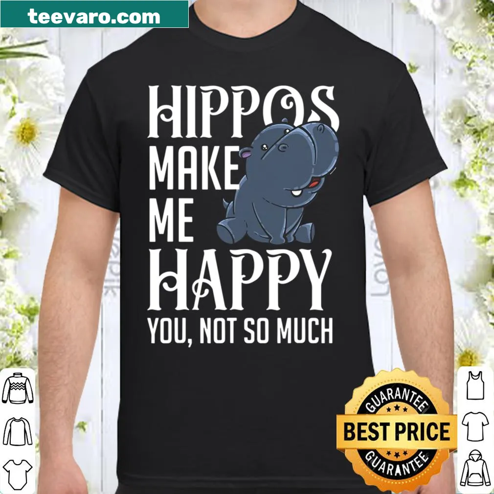 Funny shirt for hippo lovers