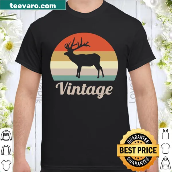 Vintage retro style shirt depicting hunting themes