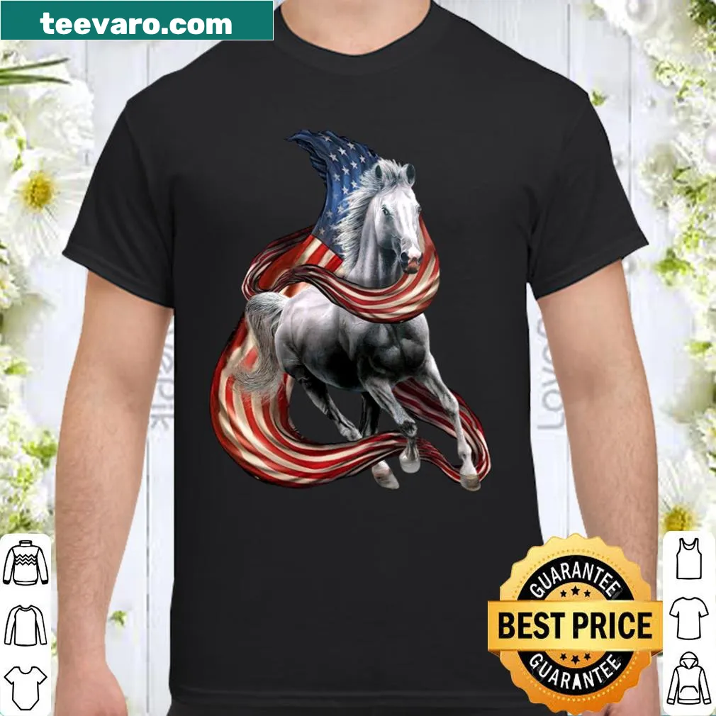 Horse lover t-shirt featuring a free-running horse design
