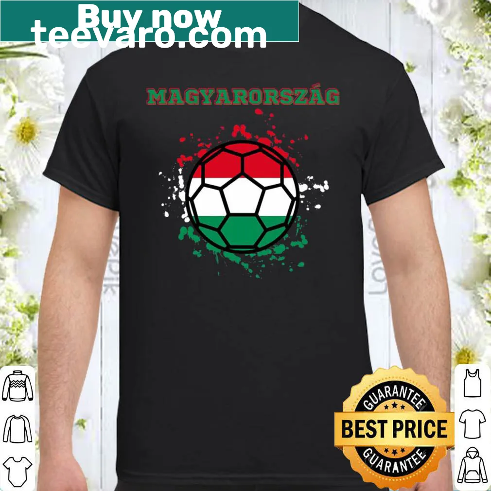Hungarian flag fan jersey shirt for soccer fans