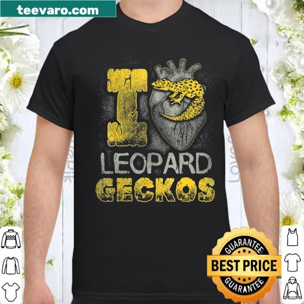 Illustration of a leopard gecko celebrating love for pet lizards.