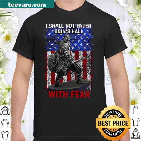 Inspirational shirt with a Norse mythology theme.