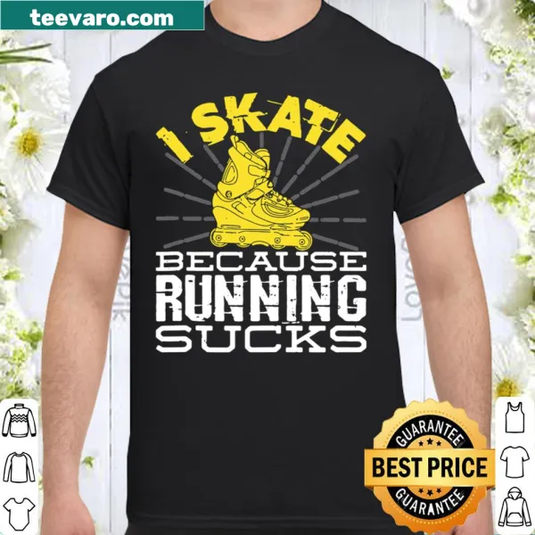 Sarcastic skate-themed t-shirt with humorous text