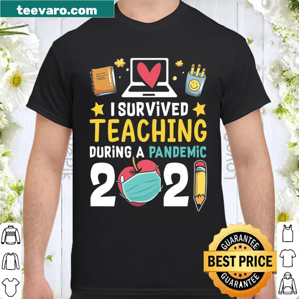 Funny teaching shirt celebrating virtual teaching during the pandemic