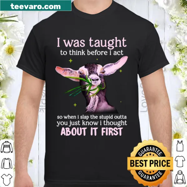 Sarcastic T-shirt with witty text about slapping stupidity