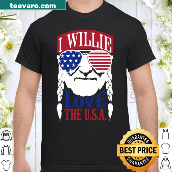 Patriotic t-shirt featuring the USA flag and a playful slogan