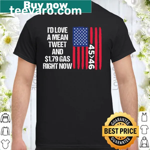 Funny pro-Trump shirt featuring a humorous mean tweet phrase