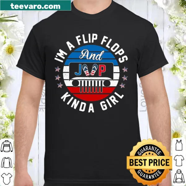 Playful shirt with the phrase about loving flip flops