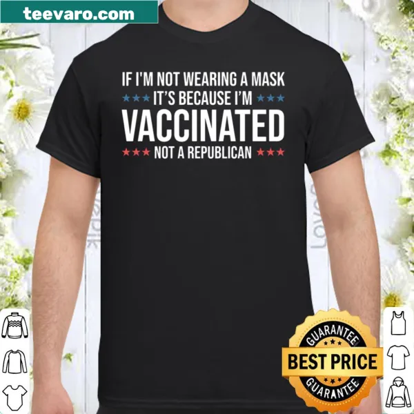Edgy vaccination t-shirt with a humorous political stance