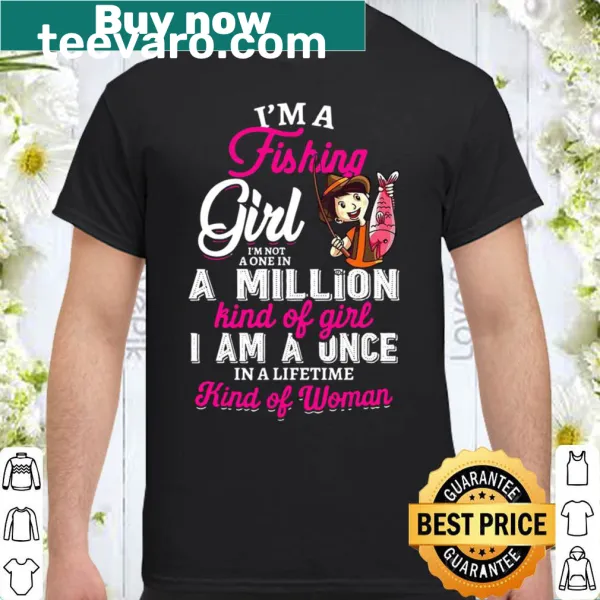 Funny shirt for women who love fishing