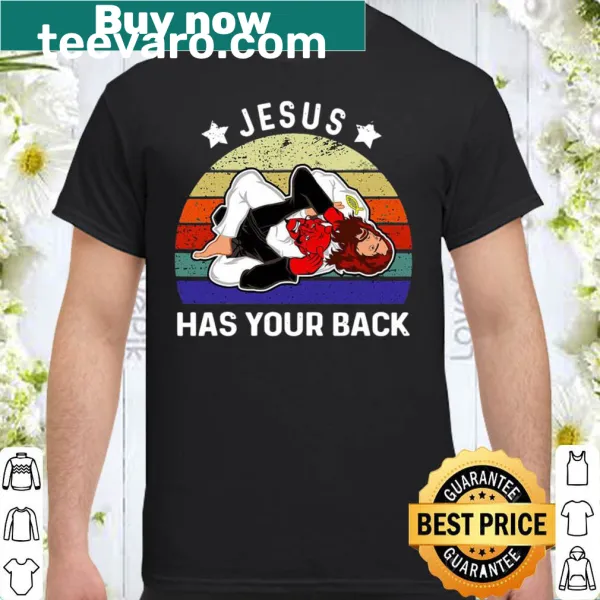 Inspirational Jiu Jitsu shirt with a religious message.