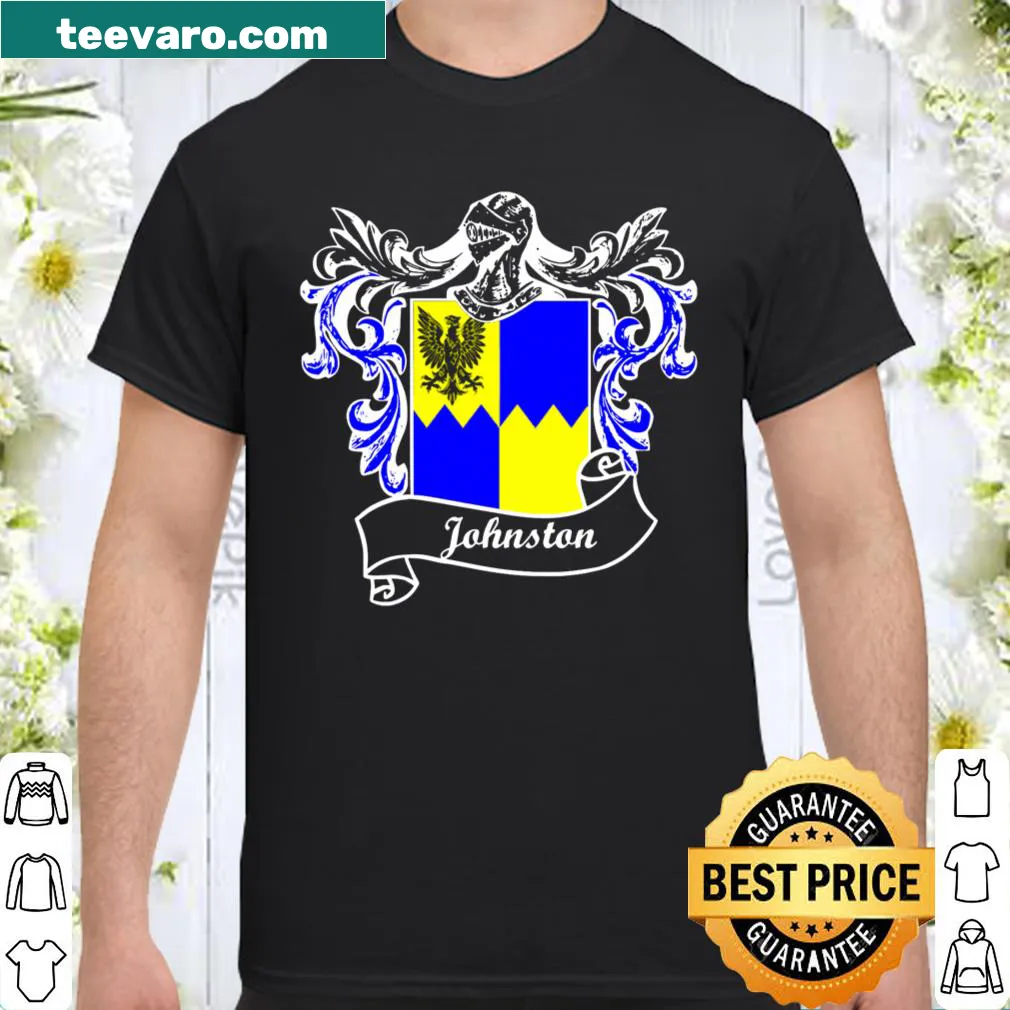 Shirt featuring Johnston family crest design