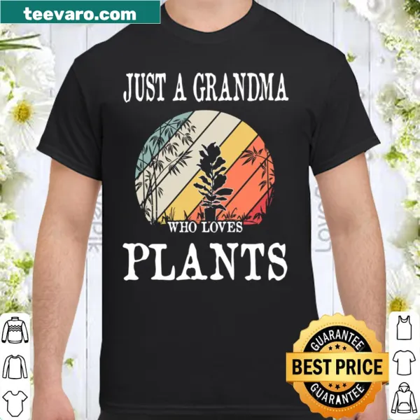 Heartwarming grandma plant lover t-shirt