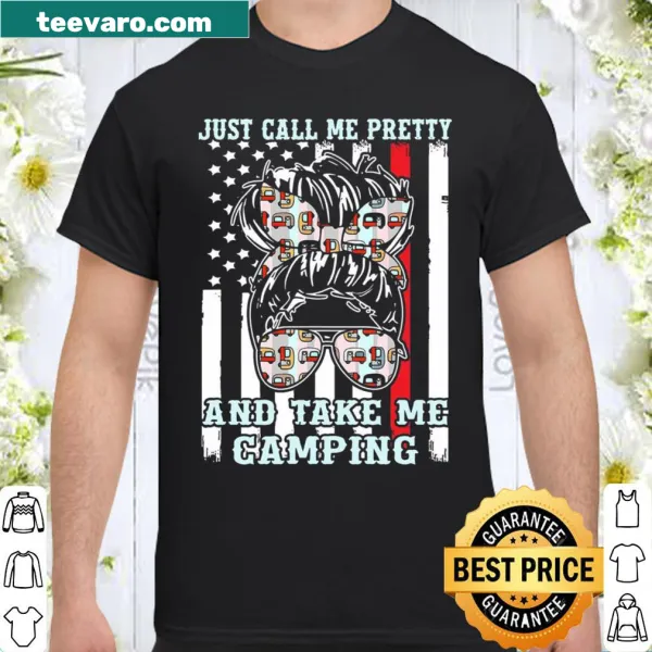 Cute shirt inviting camping adventures