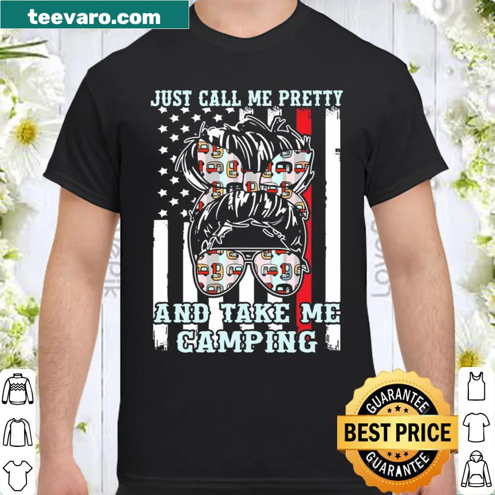 Cute shirt inviting camping adventures