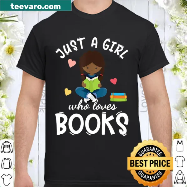 T-shirt with text celebrating a love for books and reading