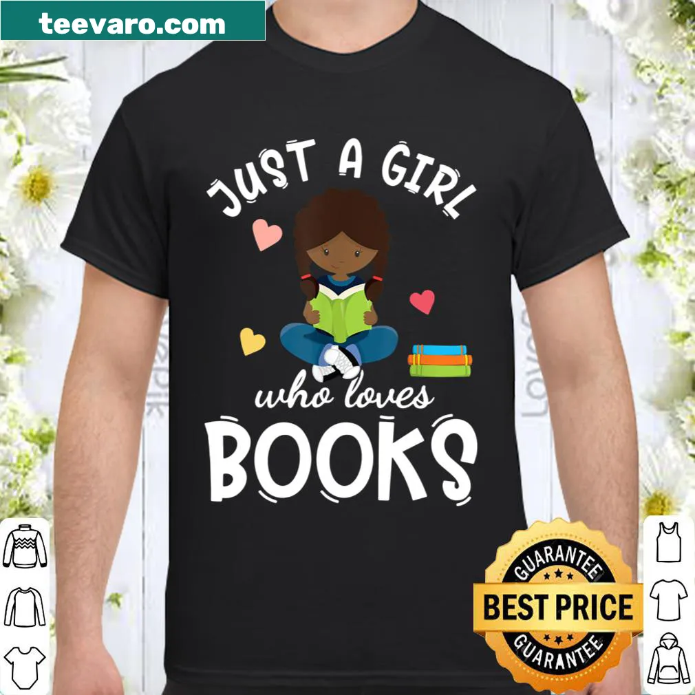 T-shirt with text celebrating a love for books and reading