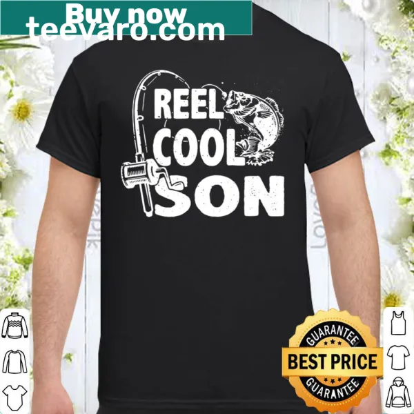 Vintage fishing-themed birthday shirt for kids with playful graphics