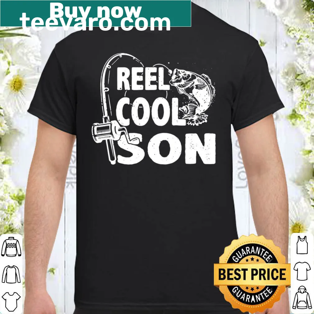 Vintage fishing-themed birthday shirt for kids with playful graphics