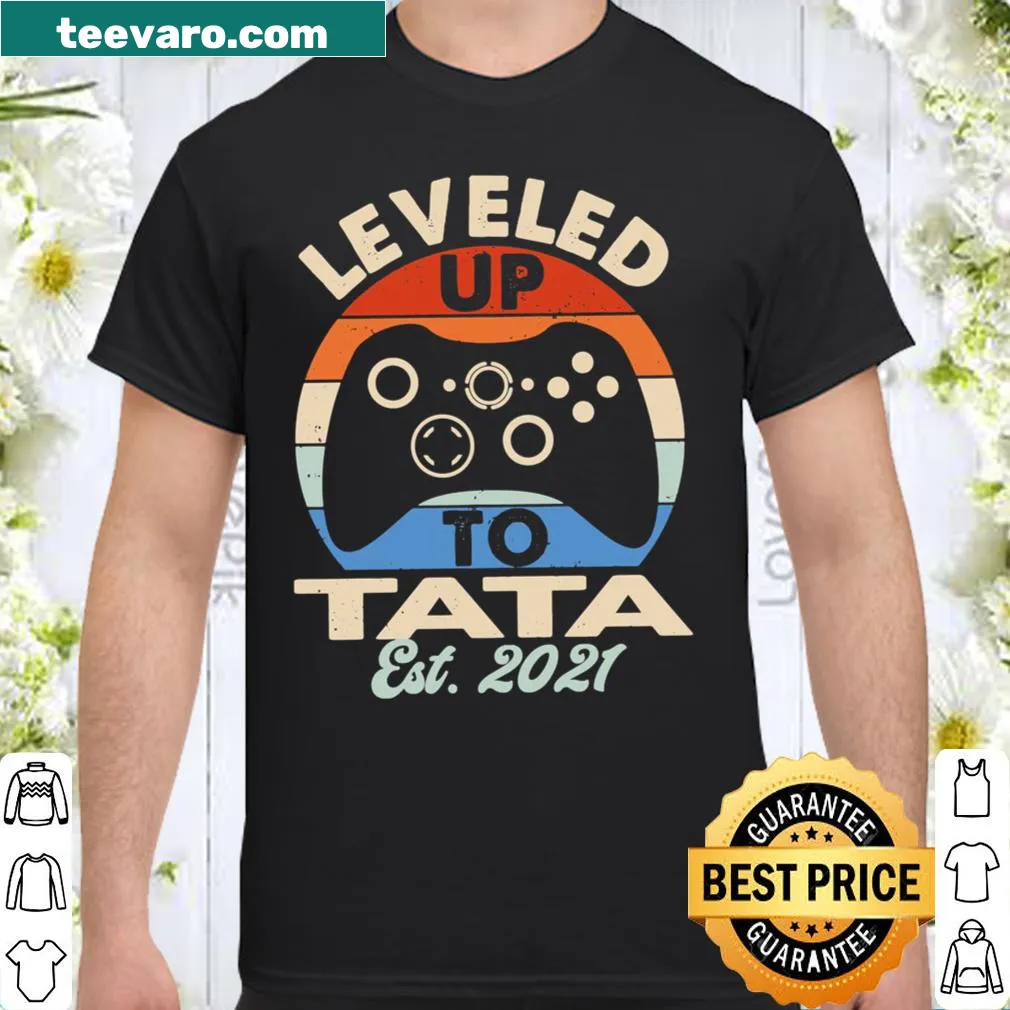 Charming shirt celebrating becoming a Tata with established year
